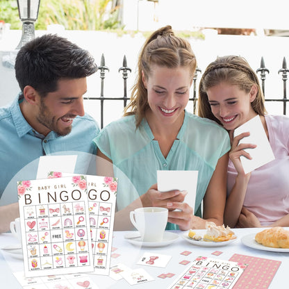 Bible Bingo Game - 24 Player Christian Church Bingo Cards for Women, Men & Family Parties - JK0103