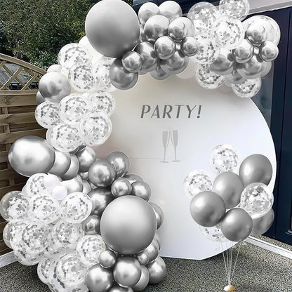 Gold Confetti Balloons, 50 Pcs 12 Inch, Glitter Gold Confetti Party Balloons, Party Decorations, Birthday Wedding Baby Shower Party Balloons Decorations