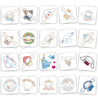 40Sheets Cartoon Hello Kitty Temporary Tattoos Birthday Themed Party Supplies Decoration Favors Cartoon Cute Kitty Sticker for Kids Boys Home Activity Class Prizes Carnival Christmas Rewards (Hell40)