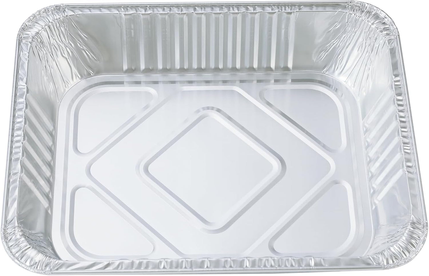 Waytiffer Aluminum Pans 9x13 Disposable Foil Pans (10 Pack) Half Size Deep Steam Table Pans Extra Thick for Baking, Cooking, Roasting, Heating, Serving & Lining Steam-Table Trays