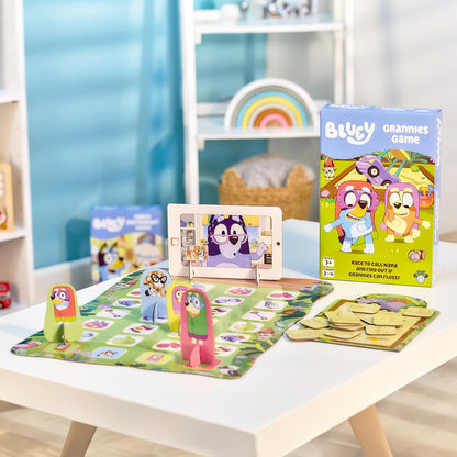 Bluey Fancy Restaurant Game, Join and Bingo as They Match Food Cards to Help Dad Prepare a Special Dinner for Mum, Serve up Fun While Building Memory and Matching Skills, Ages 3+, 2–4 Players