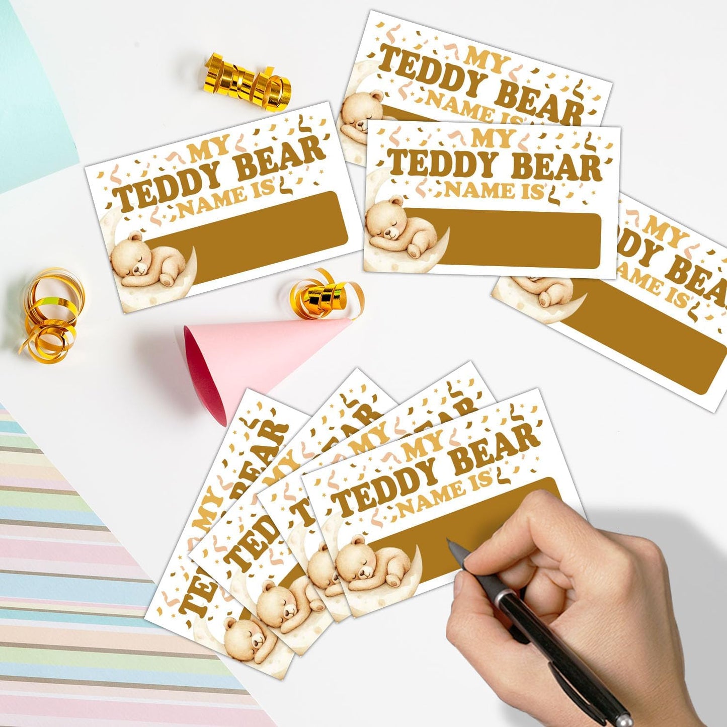 Gamer Birthday Party Decorations, Funny Video Game Party Night Favors Set,What's Your Gamer Name Perfect for Birthday Party Baby Shower Activities(31pcs)