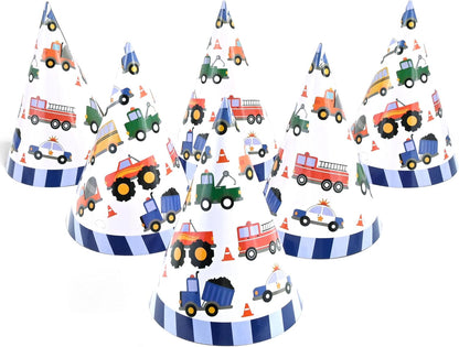 CANREVEL 12 PCS Party Hats for Adults, Party Headwear, Happy Birthday Hats, Birthday Party Decorations for Women Men
