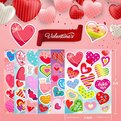 KARSLORA 36 Sheets Stickers for Kids, 800+ Stickers for Scrapbooking Including Animals, Fruits, Dinosaurs, Hearts, Cats, Fish, Cars, Space and More, Party Favors for Kids