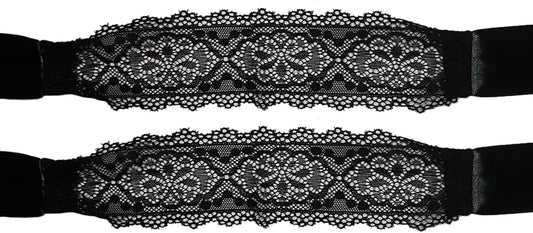TFTSR Masquerade Masks for Women,Blindfolds Blind Folds for Party Games Adult Couples Play,Black White Lace Venetian Costume