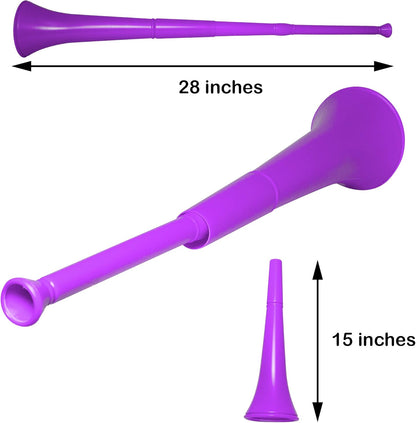 Windy City Novelties Collapsible Stadium Horn - 28" - Orange