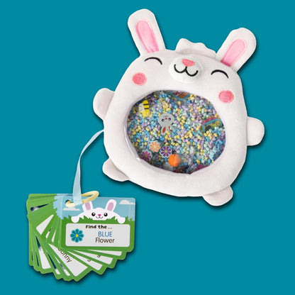 Chuckle & Roar Sensory Seek & Find Scavenger Hunt Bear – Plush Travel Toy with Hidden Objects, 40 No-Reading Challenge Cards, Sensory Activity for Focus & Calm, Toddler Gift Ages 3+