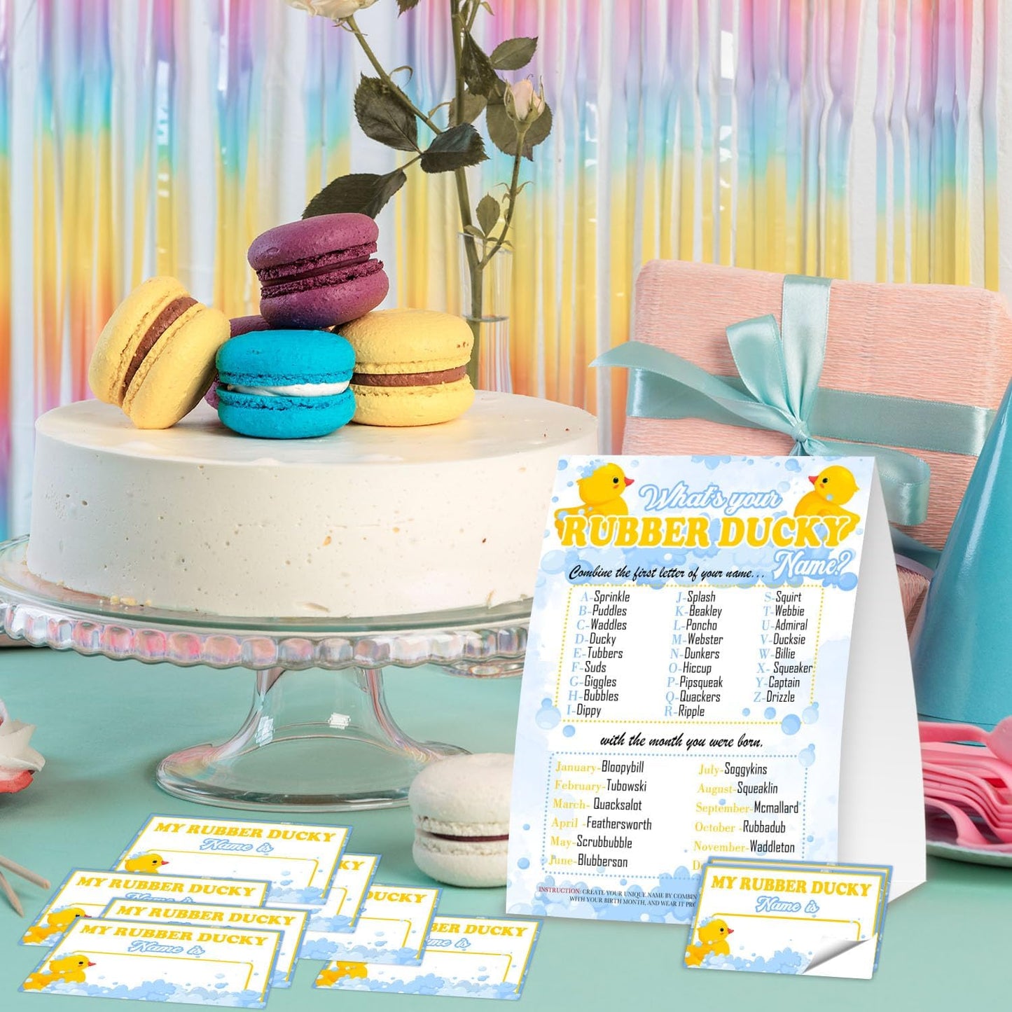 Gamer Birthday Party Decorations, Funny Video Game Party Night Favors Set,What's Your Gamer Name Perfect for Birthday Party Baby Shower Activities(31pcs)