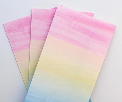 Partay Shenanigans Party Favor Bags - 50 Pack Kraft Paper Goodie Gift Lunch Treat Bags - Party Supplies for Theme Kids Birthday - 5"x3"x9" (Baby Blue)