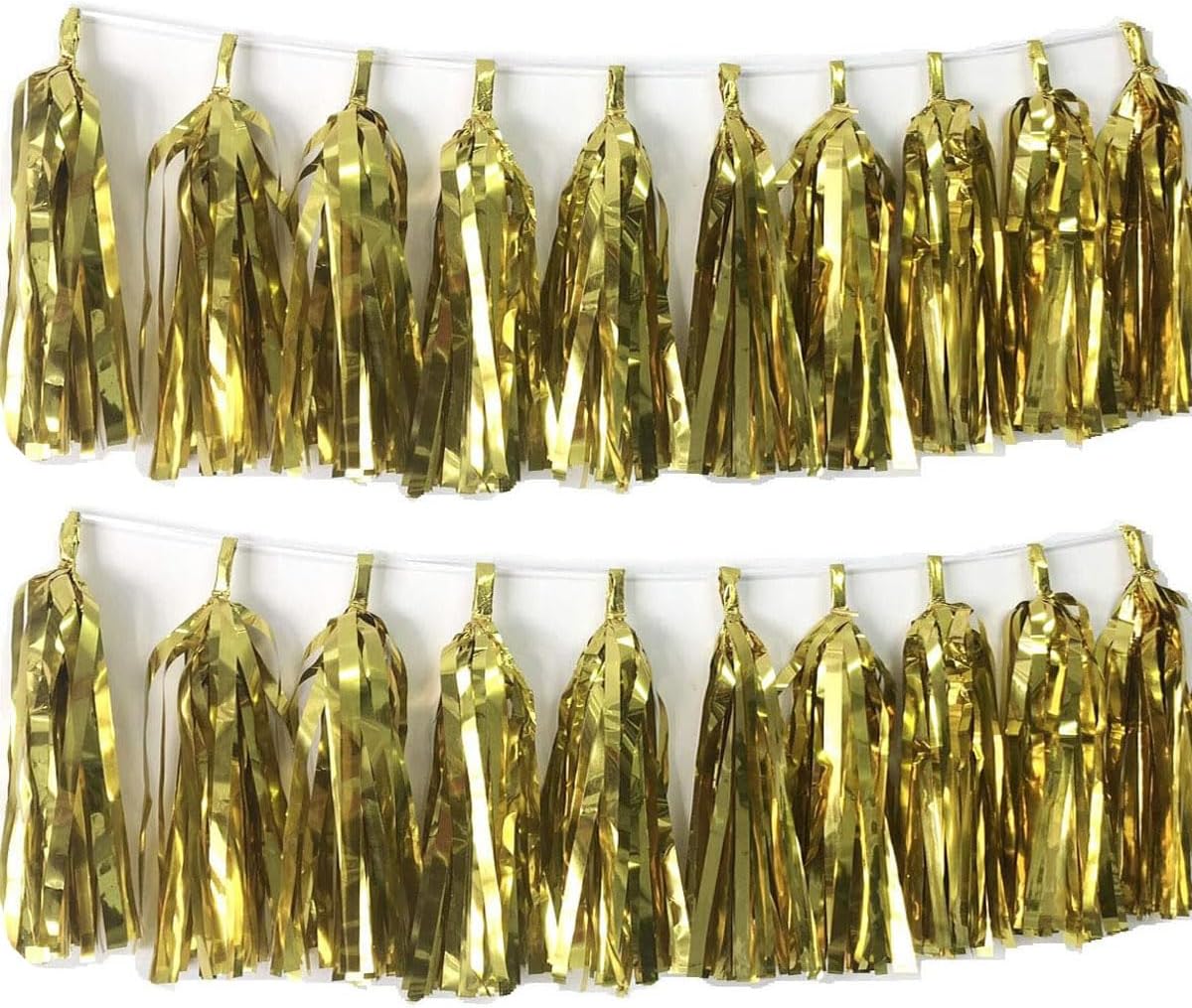 30pcs Paper Tassels Garland Banner Tissue Paper Tassel DIY Hanging Paper Decorations Party Tassel Garland Decor Baby Shower Nursery Wedding Festival Baby Shower Decoration(30, White)