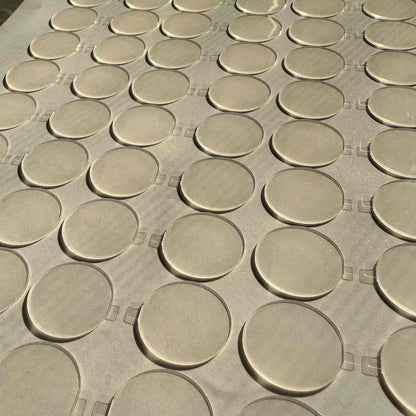 Clear Glue Dots Removable Sticky Tack, Waterproof Poster Putty Double Sided Dots for Party Decoration Picture (100, 0.39'' * 0.79'' Rectangle)