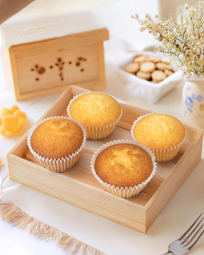 Bake Choice Non-stick 200pcs Standard Cupcake Liners for Baking, Natural, Food-grade Cupcake Wrapper, Greaseproof Parchment Muffin Liners