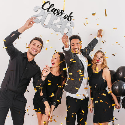 Class of 2026 Wooden Sign Graduation Party Decorations 2026 White Graduation Photo Booth Prop Senior2026 Sign for High School College Party