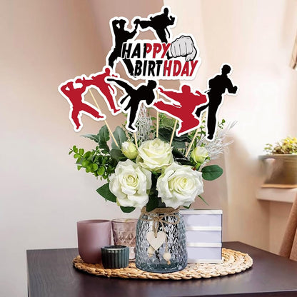 Beautiful Butterfly Centerpiece Sticks - Floral Baby Shower or Birthday Table Toppers - Butterfly Themed Gender Reveal Bridal Shower Party Decoration- Set of 15