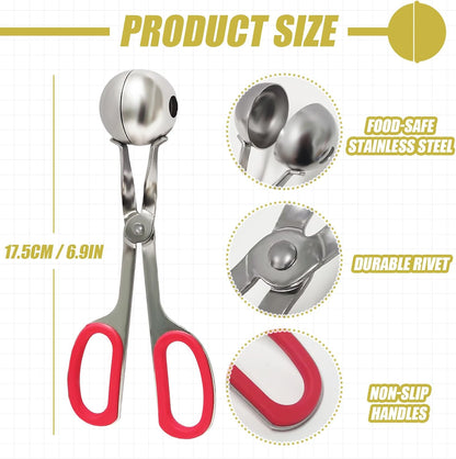 Cake Pop Sticks and Wrappers,Cake Pop Maker Set Include 100 Cake Pop Bags,Lollipop Sticks and Gold Metallic Twist Ties Meat Baller with One Handles Cake Pops Making Tools for Candies and Chocolates