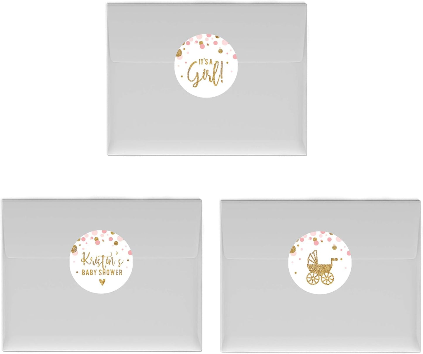 Andaz Press Blush Pink Gold Glitter Girl Baby Shower, Printable Table Tent Place Cards, 20-Pack, Seat Placement Cards Blank Place Cards For Table Settings Name Cards for Wedding, Graduation Food Cards - Colors A