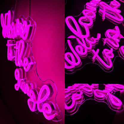 Welcome to the Jungle Neon Sign Jungle Decor Green Led Word Neon Light Signs for Wall Decor Usb Letter Light Up Sign for Garden Home Entryway Front Porch Party Gift