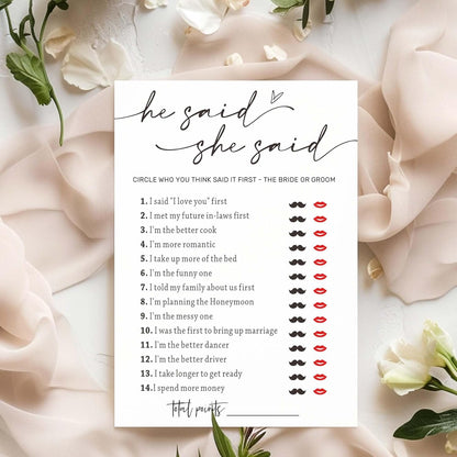 Bridal Shower Bingo, What Will The Bride to Be Receive, 25Pcs Bridal Bingo Game Cards, Engagement Party Games for Guests, Minimalist White Wedding Party Supplies - A18