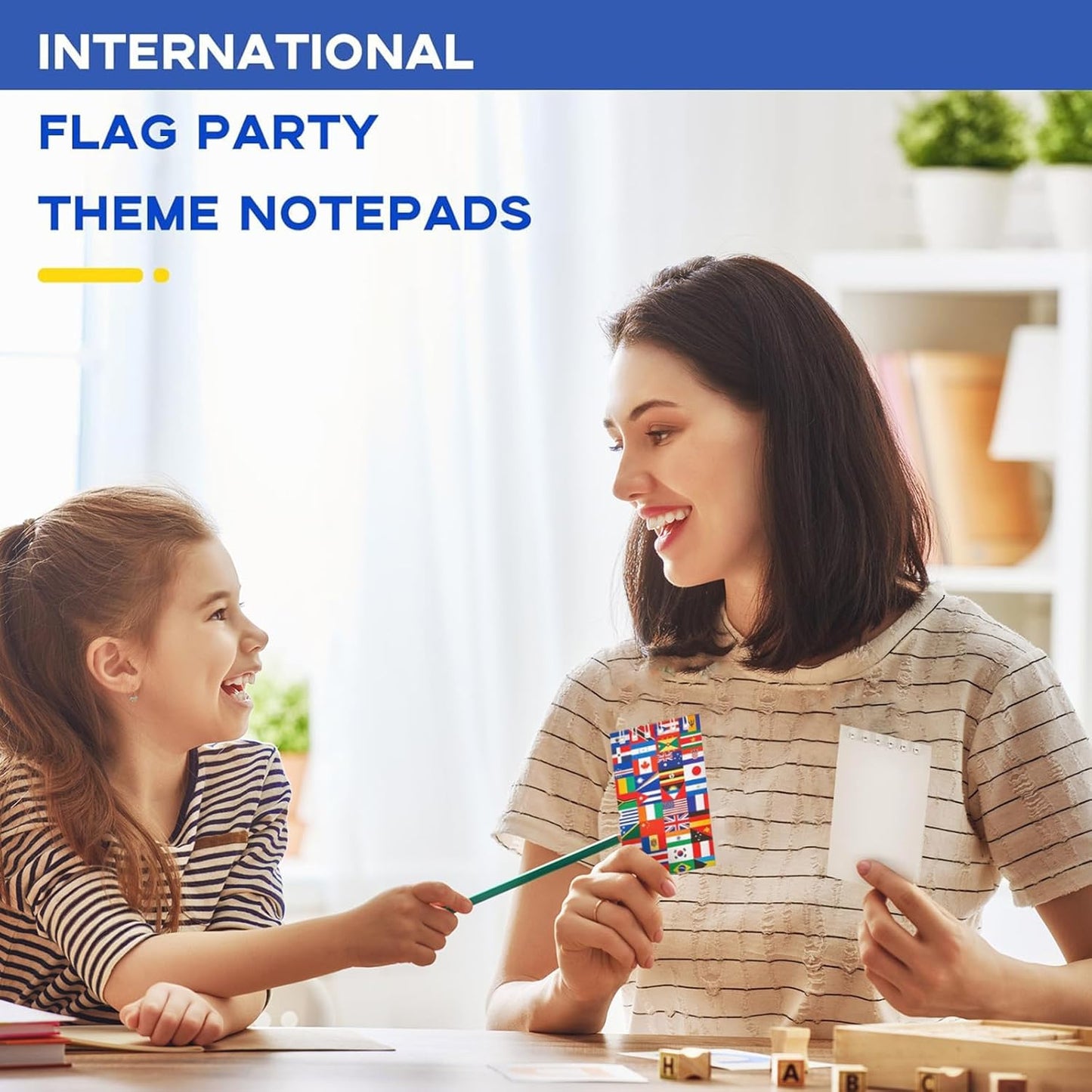 Ctosree 24 Pack World Flags Notepads International Flags Notebook Country Flag of The World Notepad Mini Note Pads Multicultural Party Decoration Gift for School Rewards Office Supplies birthday gifts