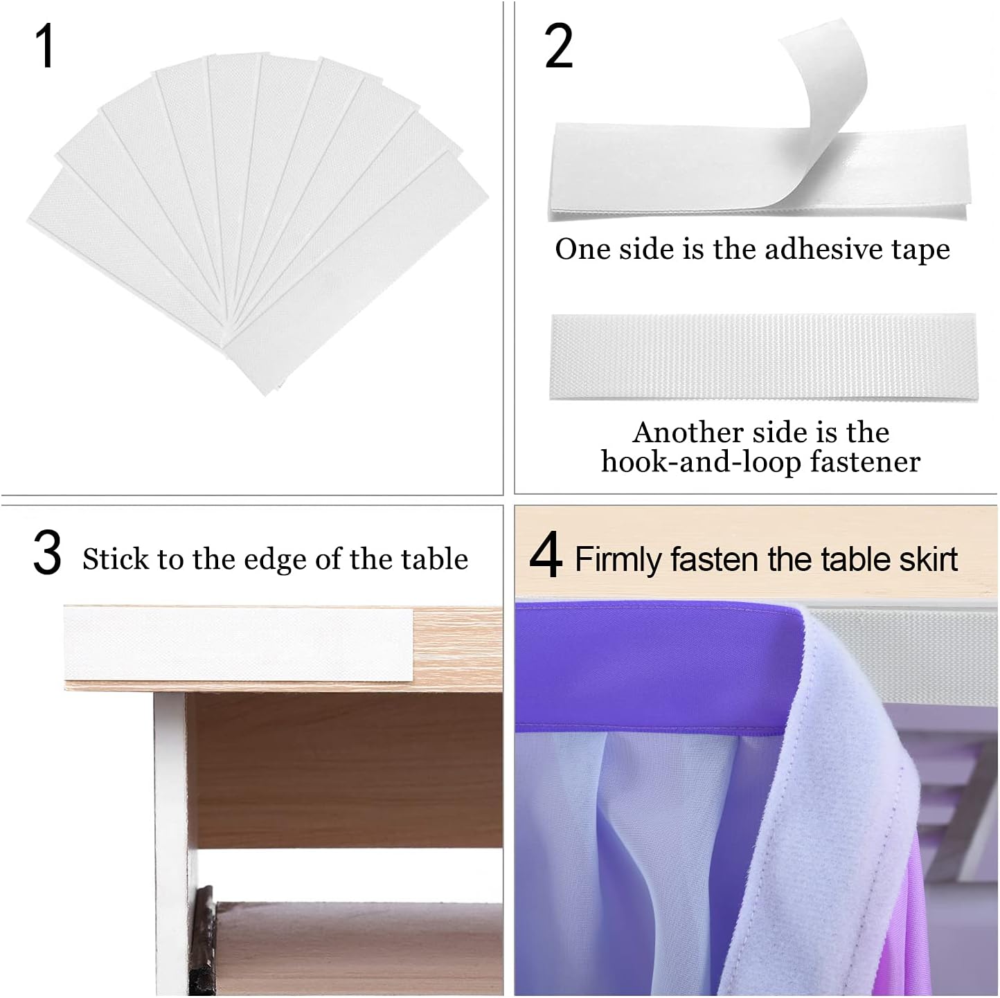 Pastel Rainbow Table Skirt Ruffle Party Tablecloth for Rectangle Table 6ft Birthday Party Baby Shower