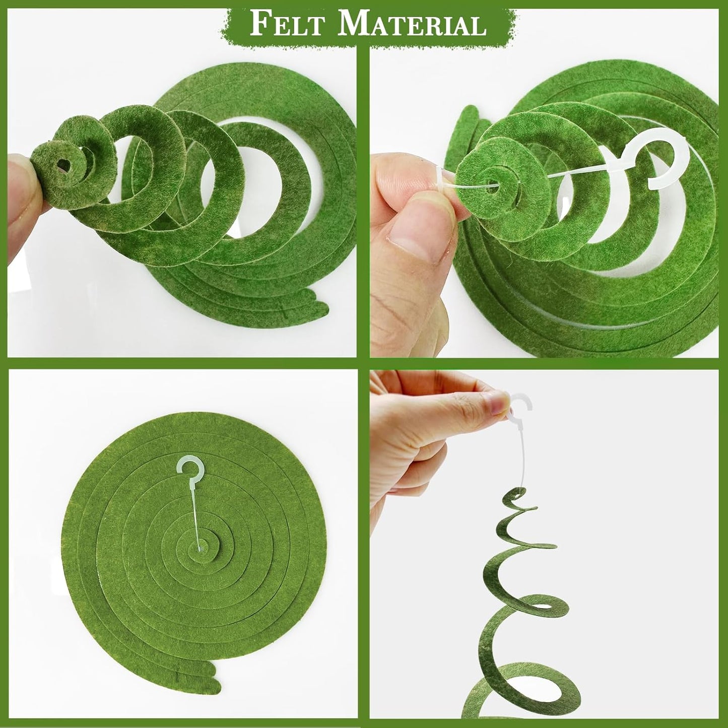 36 Pcs Blue Hanging Swirl Decorations Ombre Royal Blue White Felt Swirl Streamer Spiral Ceiling Garland for Birthday Wedding Baby Shower Graduation Under The Sea Nautical Ahoy Achor Party Supplies