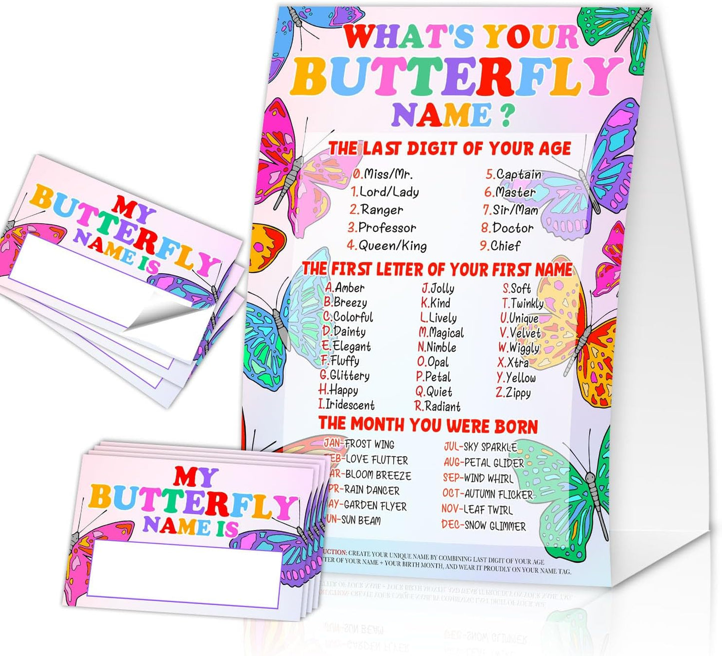 Gamer Birthday Party Decorations, Funny Video Game Party Night Favors Set,What's Your Gamer Name Perfect for Birthday Party Baby Shower Activities(31pcs)