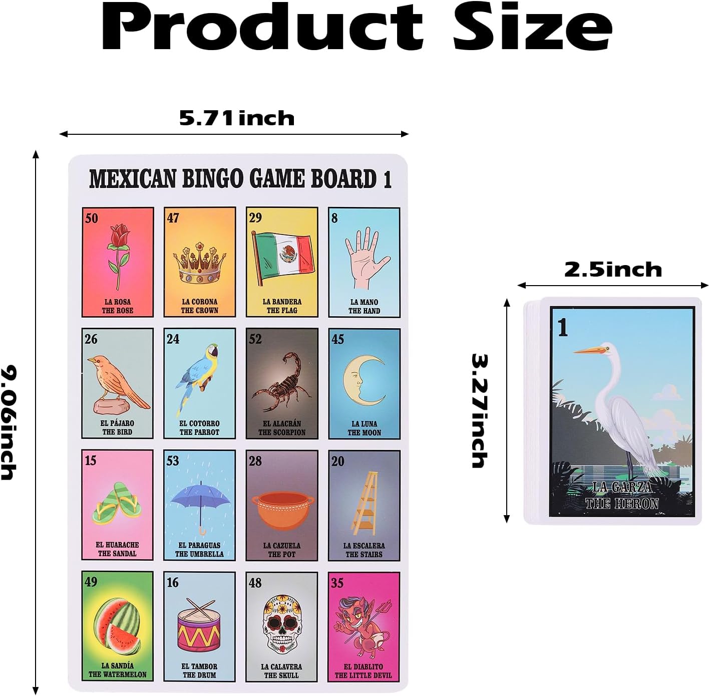 Mexican Bingo Games in Spanish English for 20 Players,Millennial Bilingual Puerto Rico Game Cards,Baraja Mexicana Juegos para Baby Shower,Schools,Cinco de Mayo and Mexican Party
