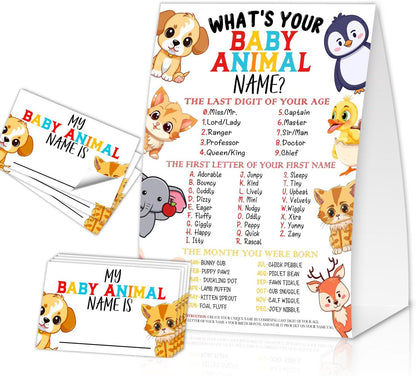 Gamer Birthday Party Decorations, Funny Video Game Party Night Favors Set,What's Your Gamer Name Perfect for Birthday Party Baby Shower Activities(31pcs)