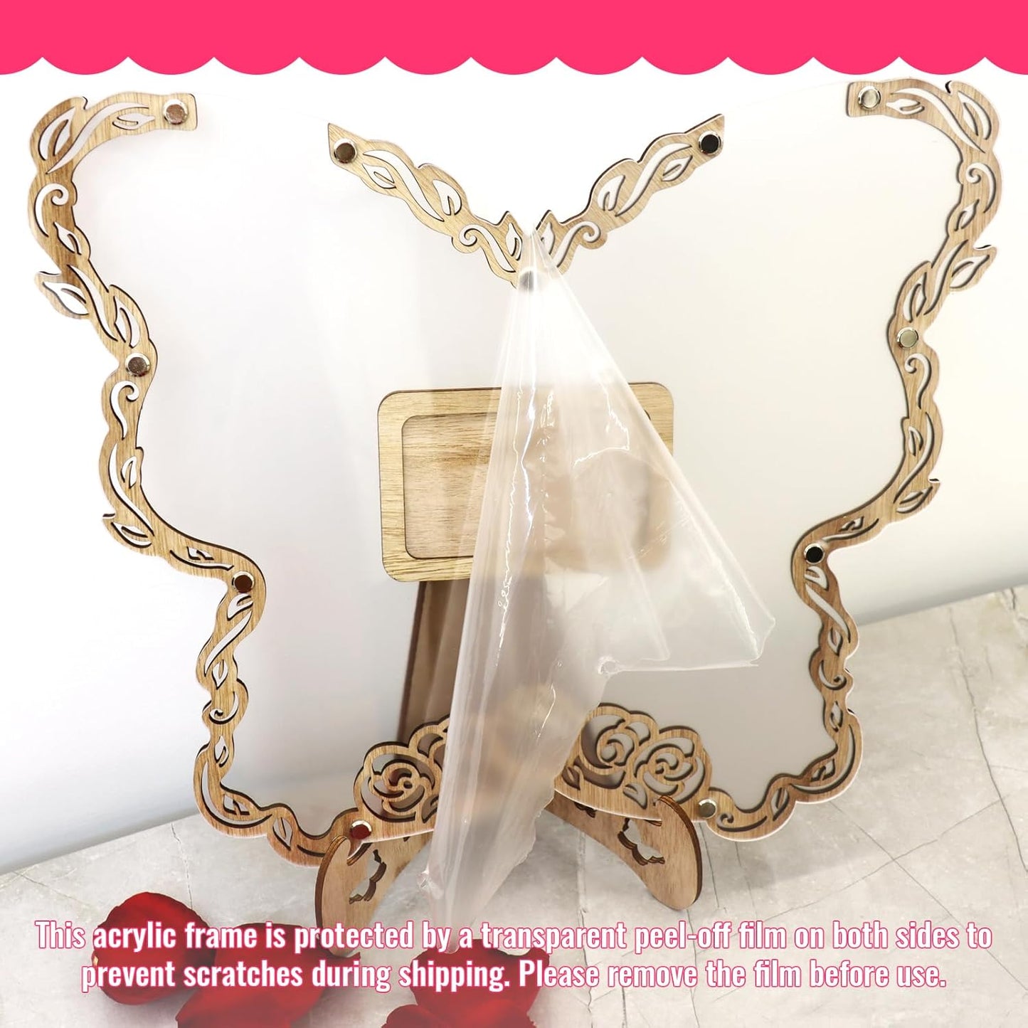 Wedding Guest Book Alternative Wooden Heart Guestbook Ideas Guest Book Wedding Reception with Wooden Hearts and Drop Box Sign in Book for Wedding Birthday Anniversaries Decorations