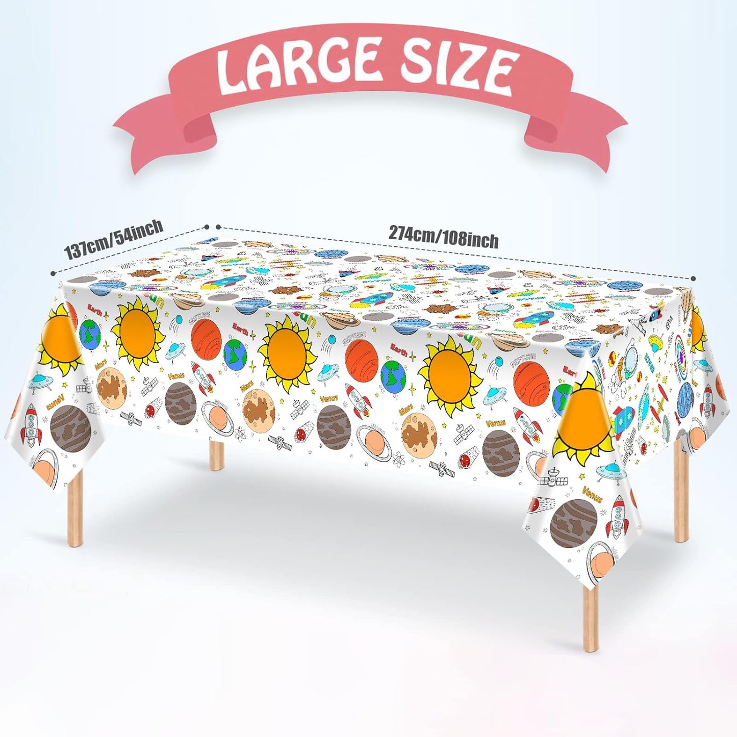 Giant Construction Party Coloring Tablecloth for Kids - Huge Construction Theme Table Cover Large Dump Truck Vehicle Painting Poster for Children Birthday Party Supplies 54x108 Inch