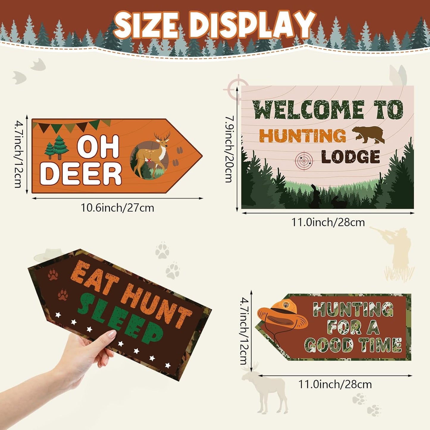 20 Pcs Luau Party Decorations Welcome Sign Summer Hawaiian Directional Signs Tropical Hawaiian Themed Birthday Decorations Luau Tiki Party Supplies with 2 Sheet Letter Stickers