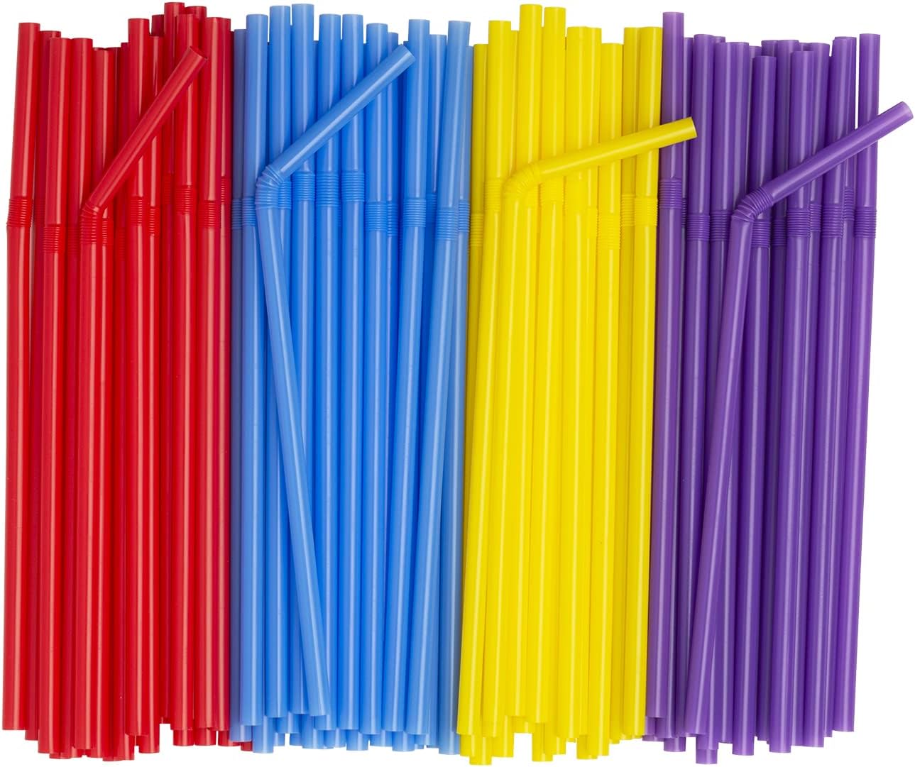 Comfy Package [1000 Count] 5 Inch Coffee & Cocktail Stirrers/Straws Disposable Plastic Sip Stir Swizzle Sticks - Black