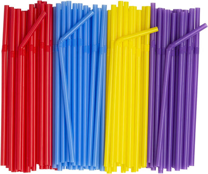 Comfy Package [1000 Count] 5 Inch Coffee & Cocktail Stirrers/Straws Disposable Plastic Sip Stir Swizzle Sticks - Black