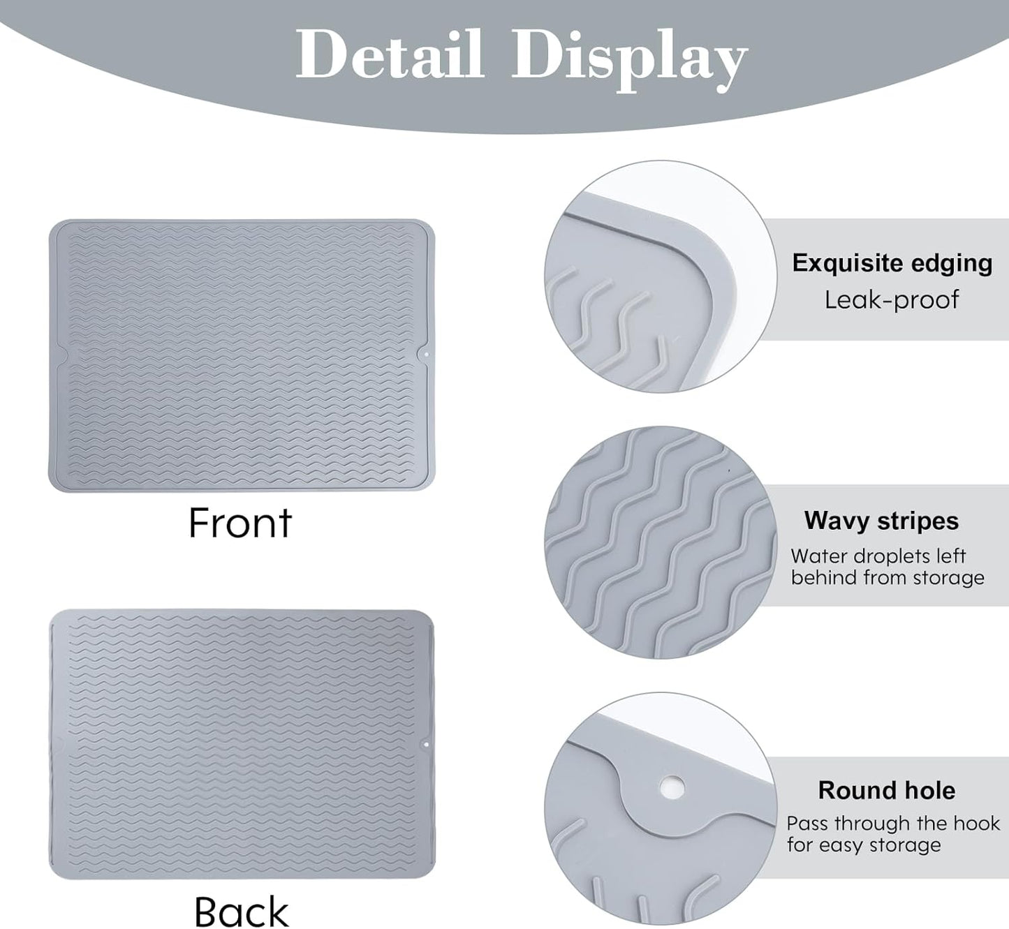 Ice Bucket drying mat,silicone pad for Galvanized Tubs,Beverage Tub,Drink Buckets for Parties,Metal Tub,Beer Buckets,Use Ice Tub for Indoor or Outdoor Bars party