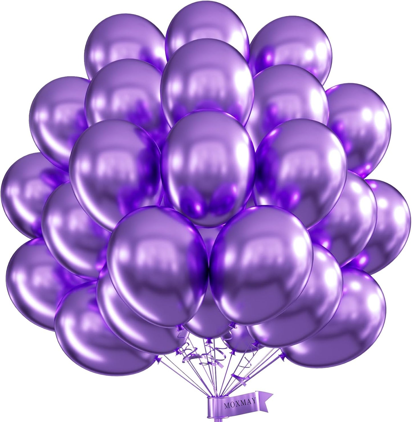 Party Balloons 12inch 50 Pcs Latex Confetti Balloons Birthday Balloons Party Decoration Wedding Baby Shower Christmas Party-Confetti Silver