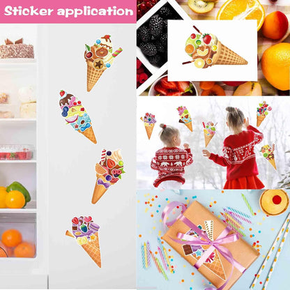 24 Sheets Make a Face Stickers for Kids Toddlers, Make Your Own Animal Mix and Match Sticker Sheets with Sea Animals Horses Dinosaurs Unicorns for Kids Crafts Party Favors Goodie Bags Stuffers