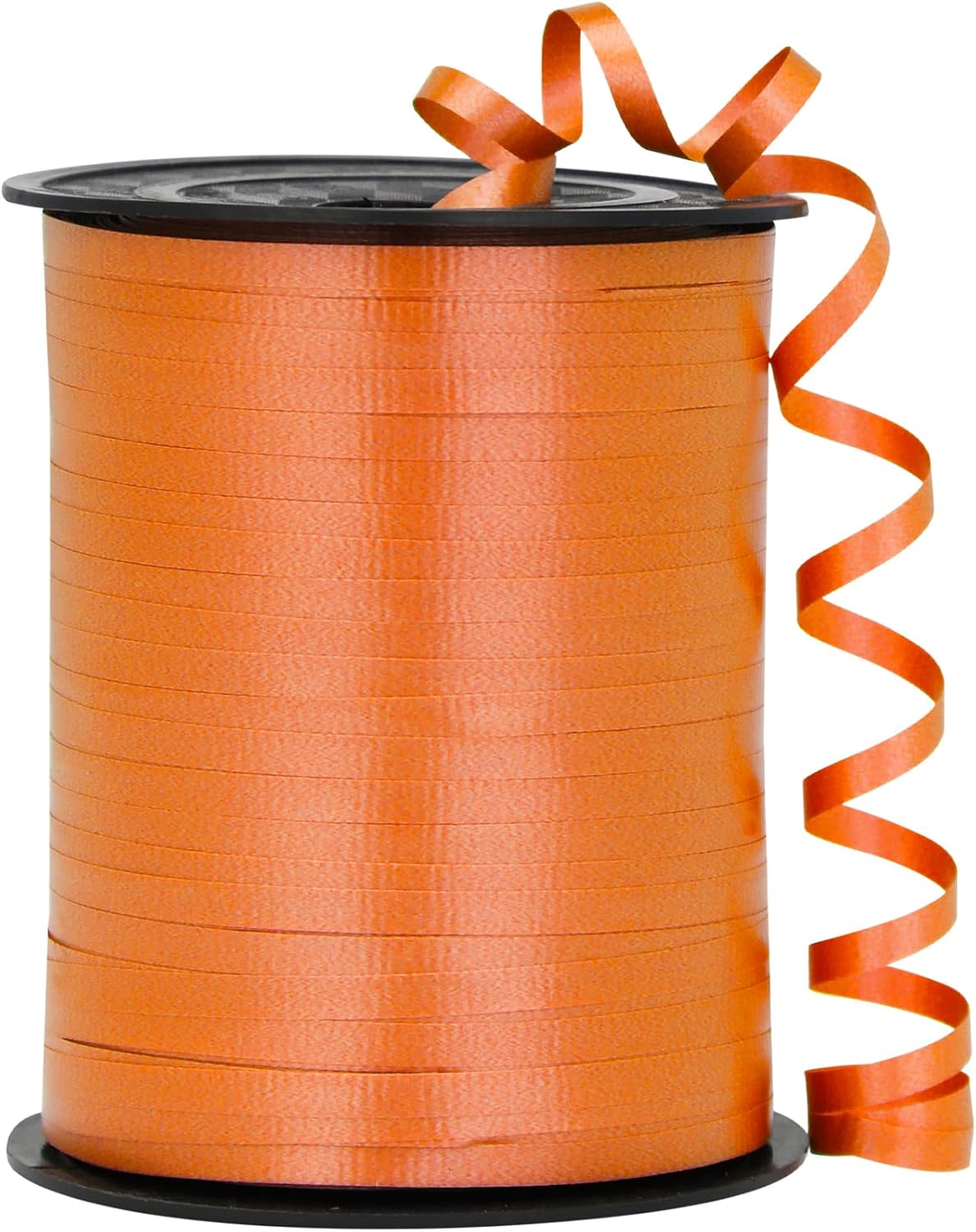 Black Ribbon - 500 Yard Crimped Curly Ribbon for Gift Wrapping, Balloons, Graduations, Halloween, Birthday Parties