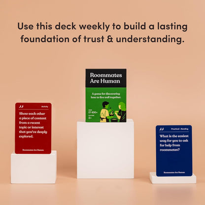 Partners are Human | 140 Conversation Cards to Help Deepen Romantic Relationships | Card Game for Bonding & Communication | Therapy for Adults