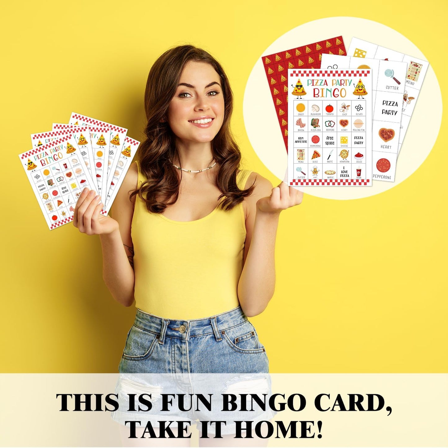 Bible Bingo Game - 24 Player Christian Church Bingo Cards for Women, Men & Family Parties - JK0103