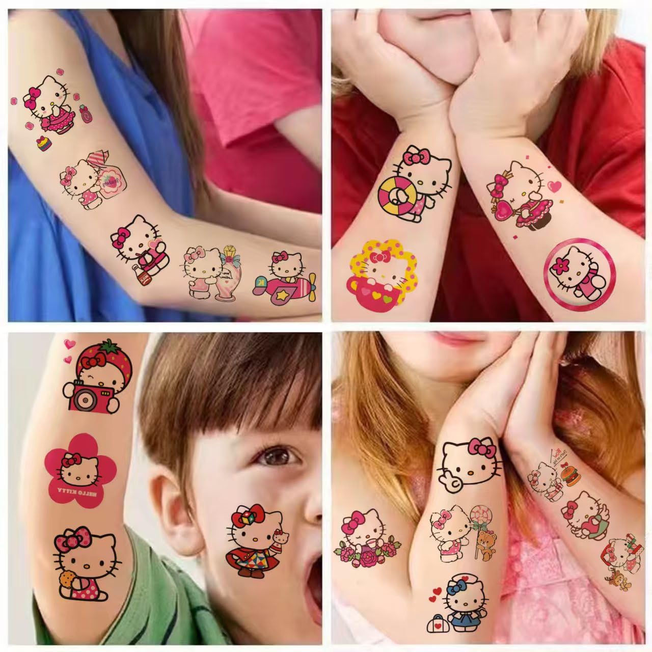 40Sheets Cartoon Mario Temporary Tattoos for Kids Birthday Party Favors Cute Mario Decoration Sticker Gifts for Girl Boys Home Activity Class Prizes Carnival Christmas Rewards