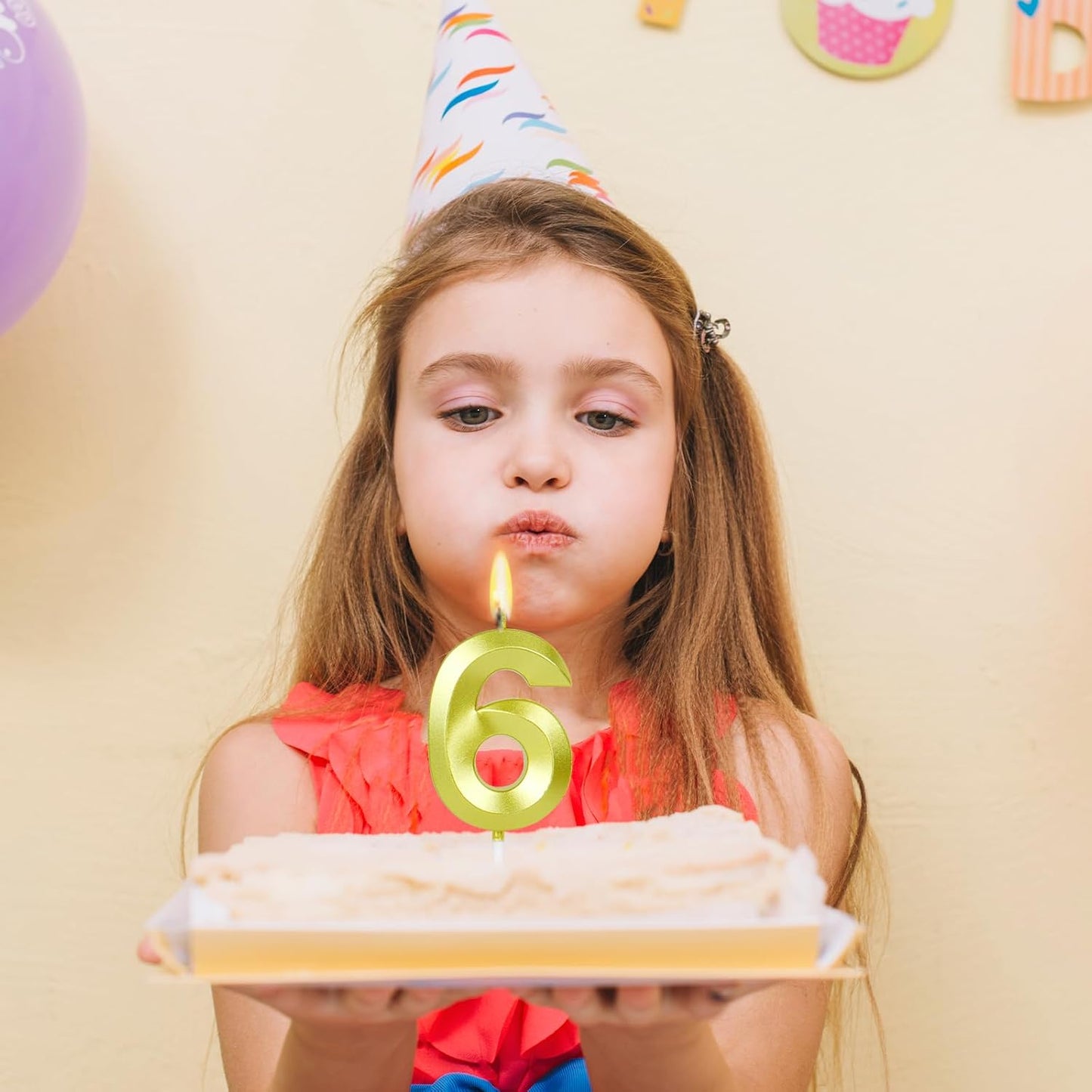BEAN LIEVE Blue Birthday Candles - Number Cake Candles, Happy Birthday Numeric Candles Number 0 1 2 3 4 5 6 7 8 9 Used for Cake Decoration on Birthday Parties and Wedding Anniversary Celebration