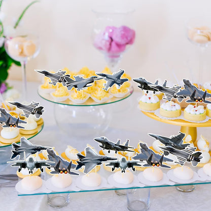 Wildflower Birthday Party Decorations, 36PCS Flower Floral Cupcake Toppers Decoration, Baby in Bloom Baby Shower Cupcake Picks Decor Party Supplies for Gilrs Women