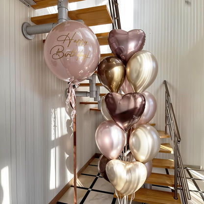 60 Pcs Blue and Silver Balloons, Navy Royal Blue Silver Party Balloons with Metallic Confetti Helium Latex Balloons for Birthday Baby Showers Fathers Day 2025 Graduation Decoration