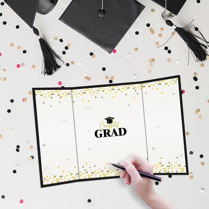 DYIRBIIY 18"X12" Graduation Signature Board - Class of 2026 - Grad Guest Book Alternative for College & High School Students, Congrats Graduate Gift, Party Favors & Decors(Blue) - A10