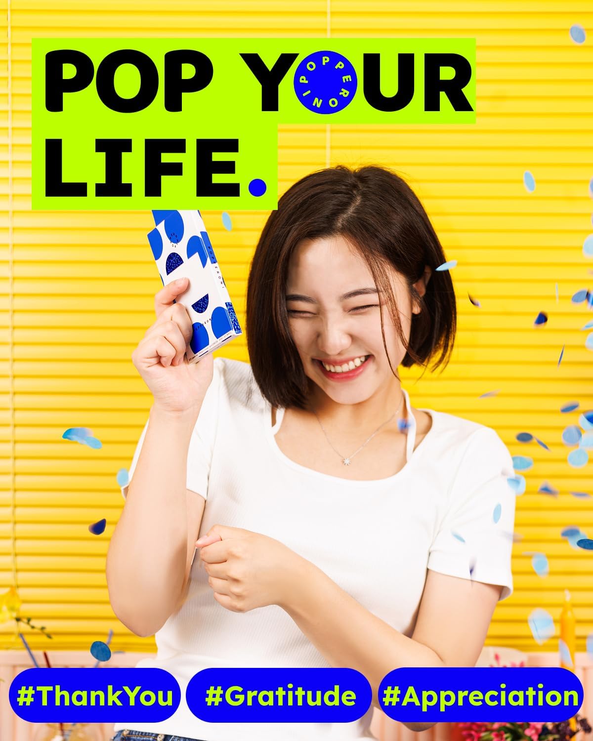 Confetti Popper Birthday Card Pop Up Surprise Greeting Cards Funny Congratulations Gift Idea for Party