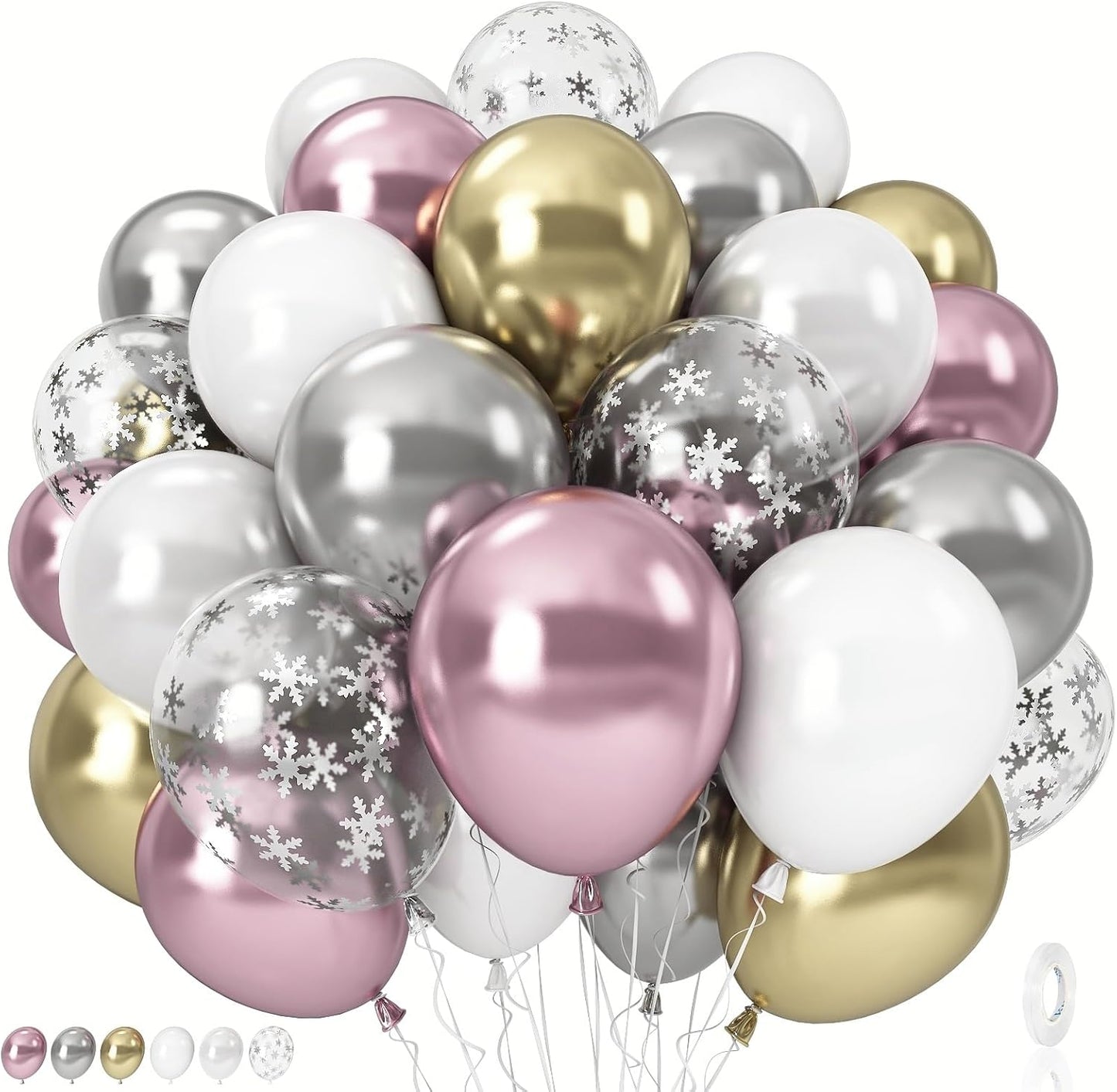 Sage Green and Dusty Pink Balloons, Retro Pink Muted Green White Gold Baby in Bloom Balloons for Girls Women Floral Fairy Wildflower Camping Birthday Woodland Baby Shower Garden Tea Party Decorations