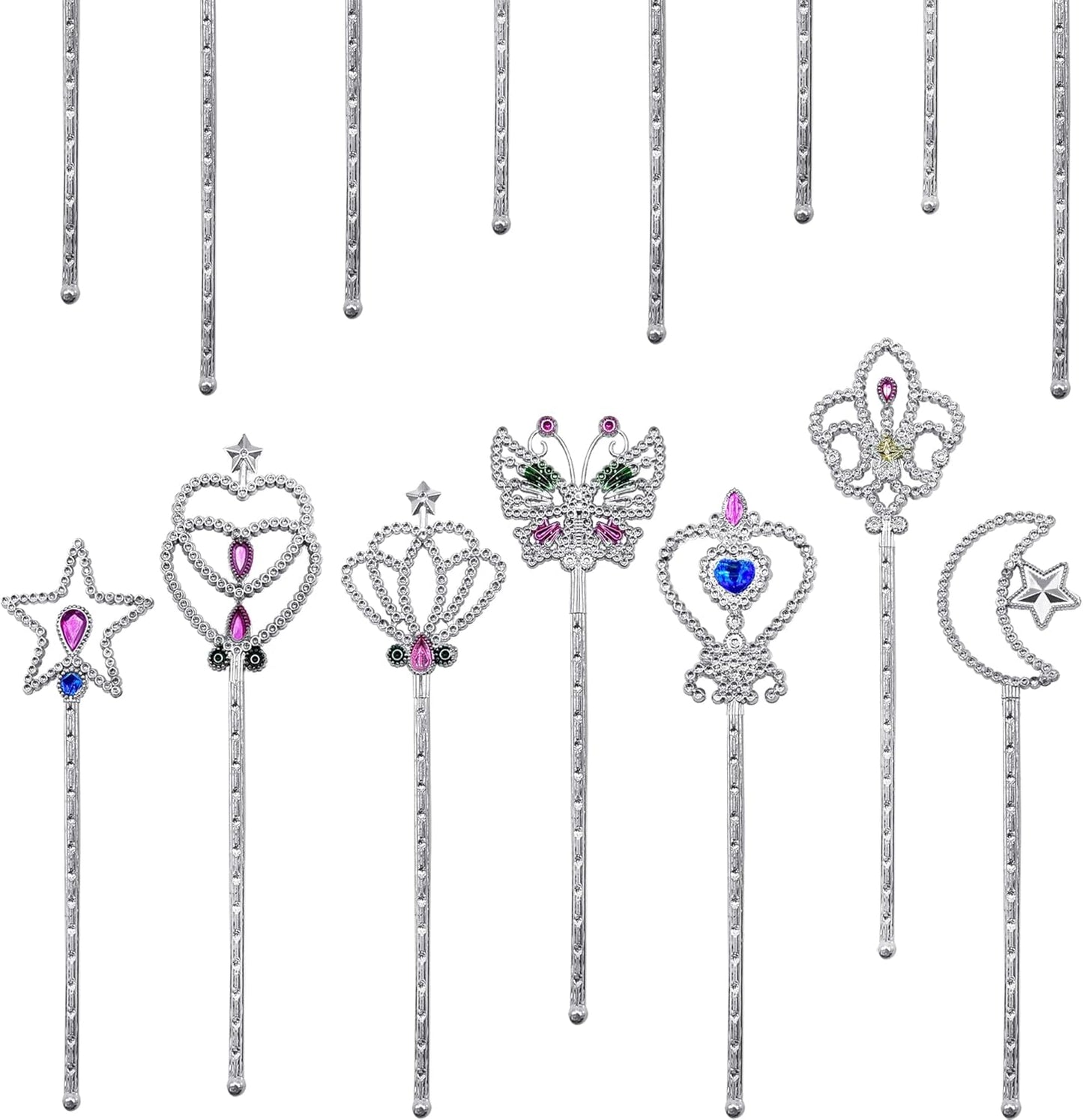 Fairy Magic Dress-Up Wand Set Princess Wand Girl Dress-Up Game Costume Cosplay