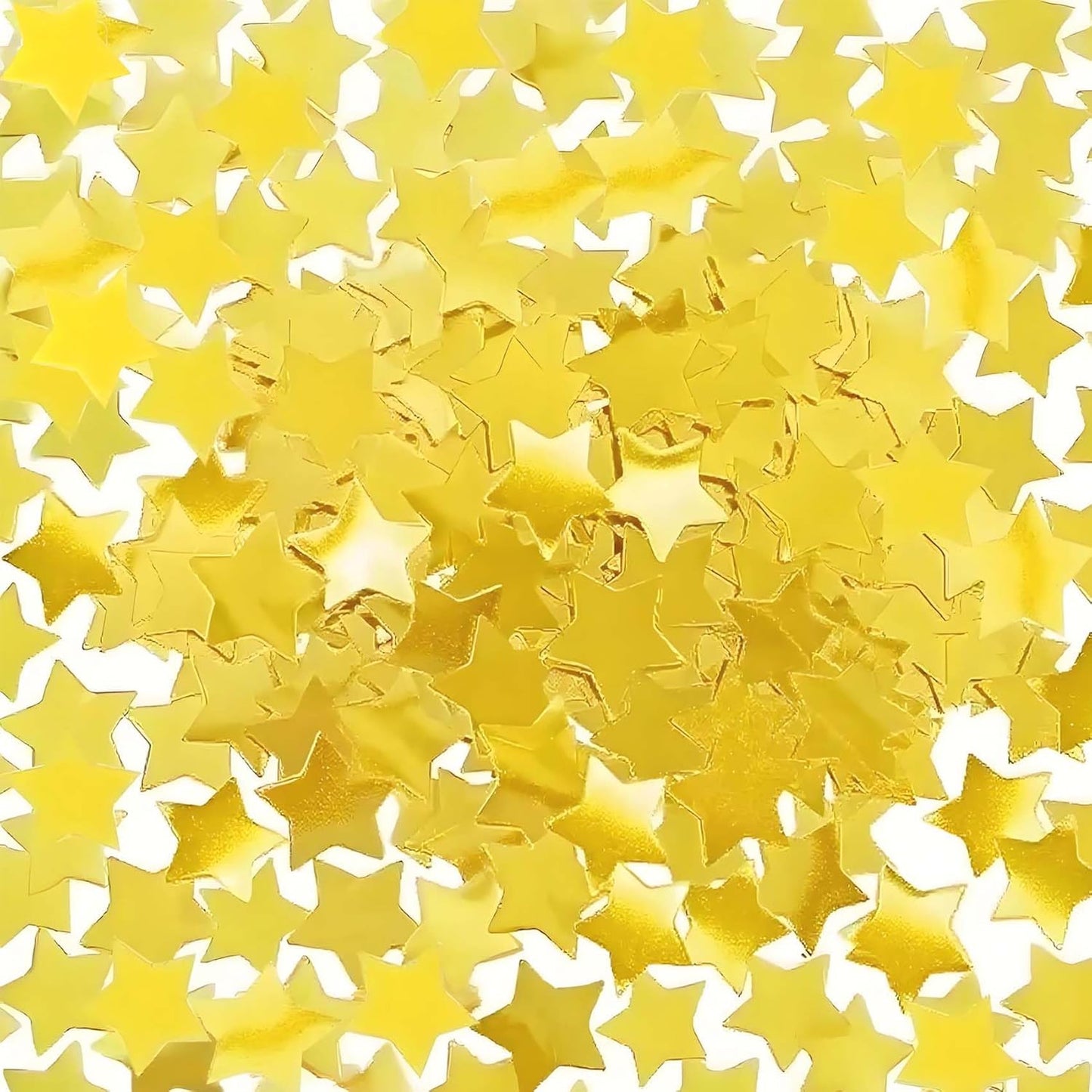 Rainbow Metallic Foil Star Confetti 0.78inch/2cm 8000PCS Table Confetti for Party Birthday Decoration or Filled Balloons