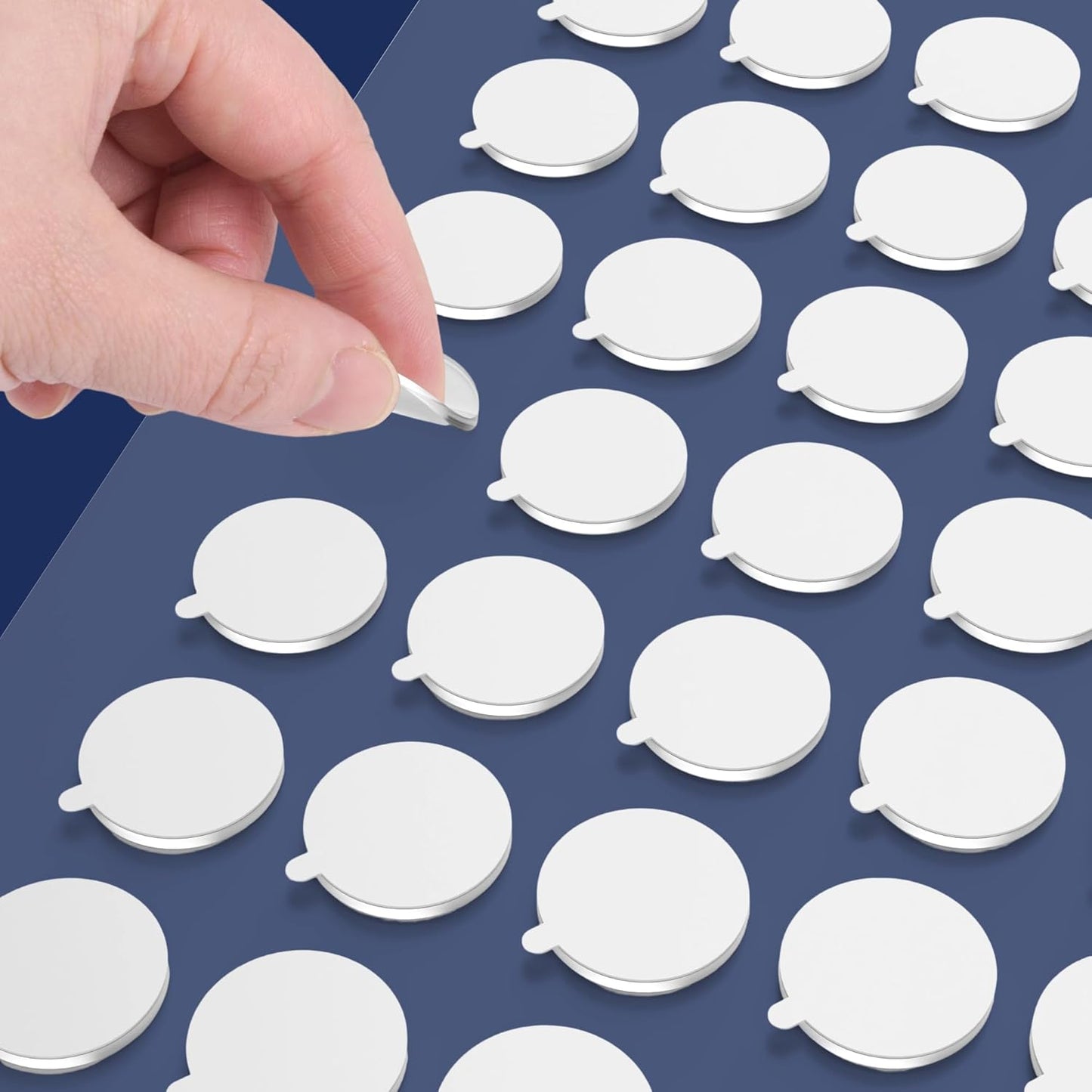 Clear Sticky Tack Adhesive Stick dots- Easy to Peel Clear Double Sided Mounting Putty Stick Tack for wall Hanging Museum Wax Gel, Balloons, and Festival Decoration