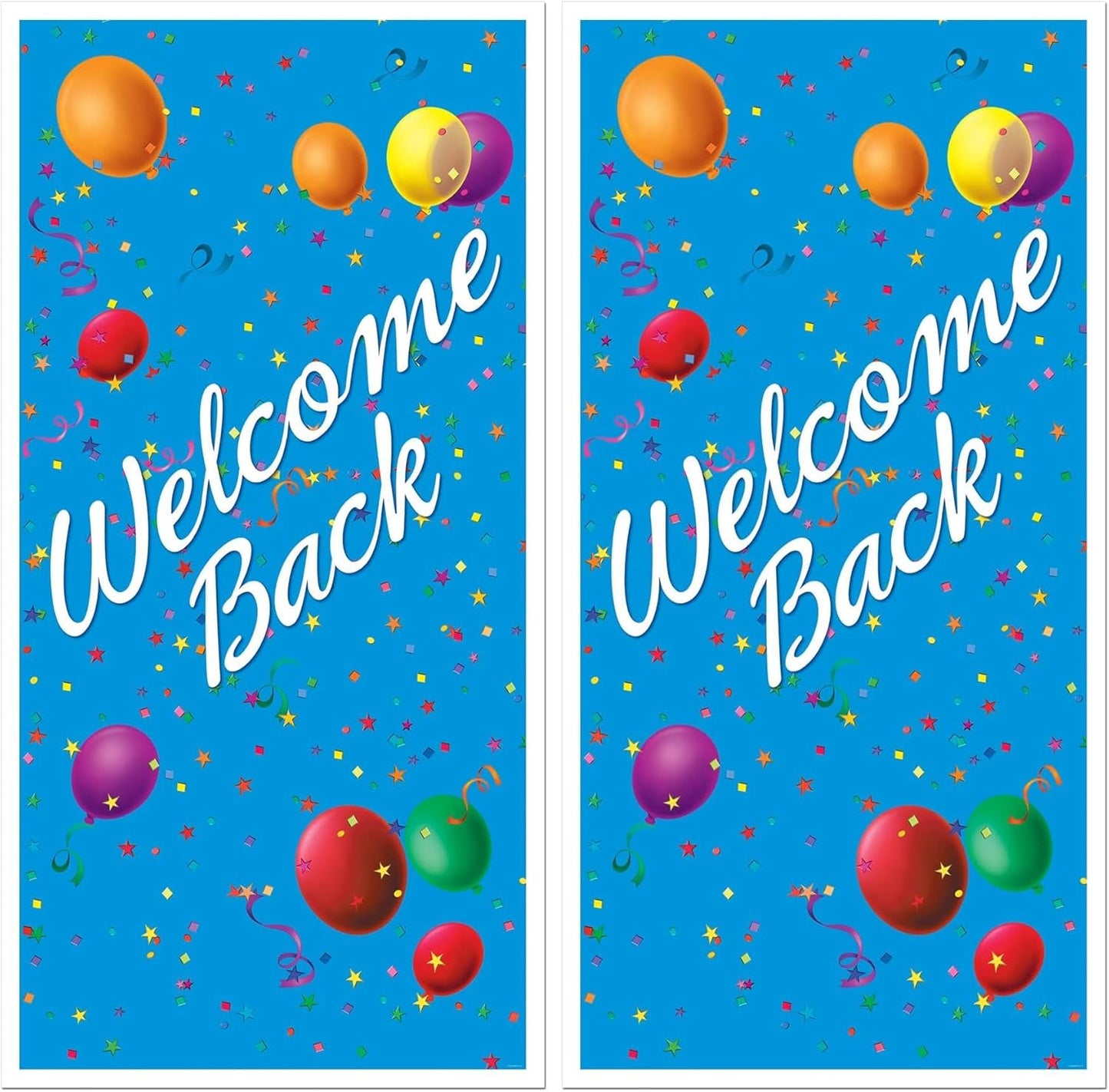Welcome Back Door Cover Party Accessory (1 Count) (1/Pkg)